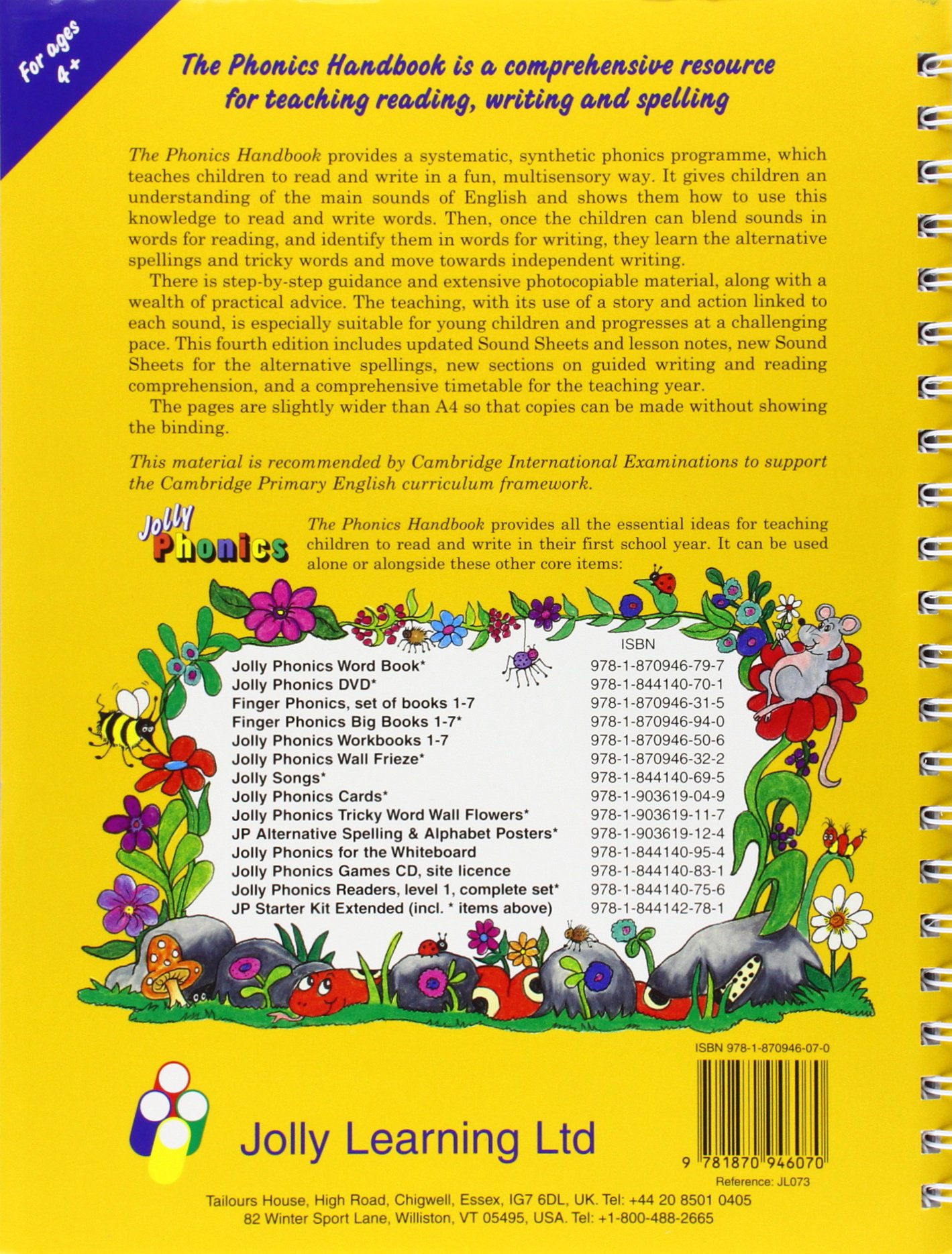 The phonics handbook. Per la Scuola elementare. Con espansione online: in Precursive Letters (British English edition)