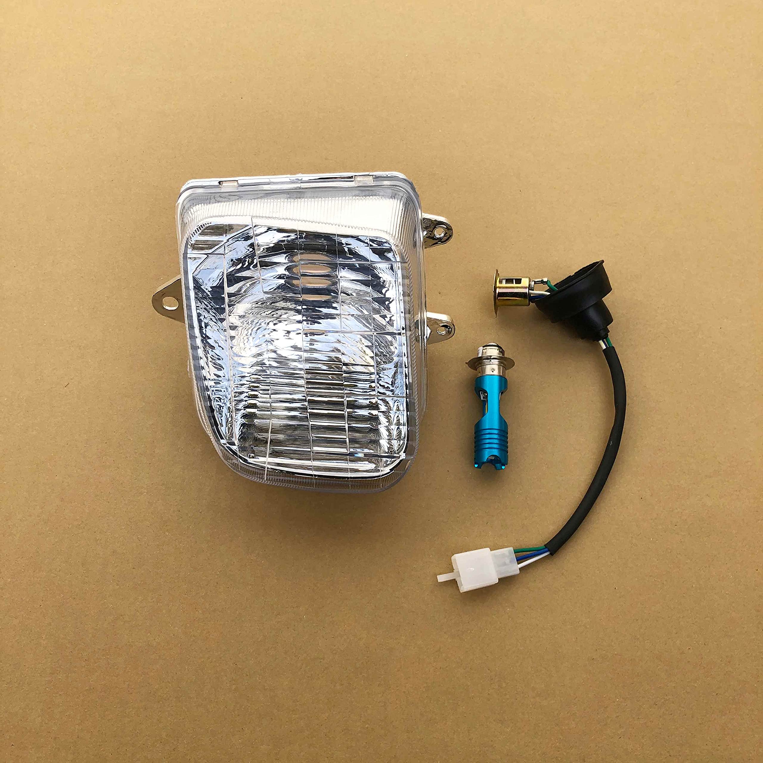 Amazon | ジャイロキャノピー TA02 純正タイプ LED ヘッドライト 青白