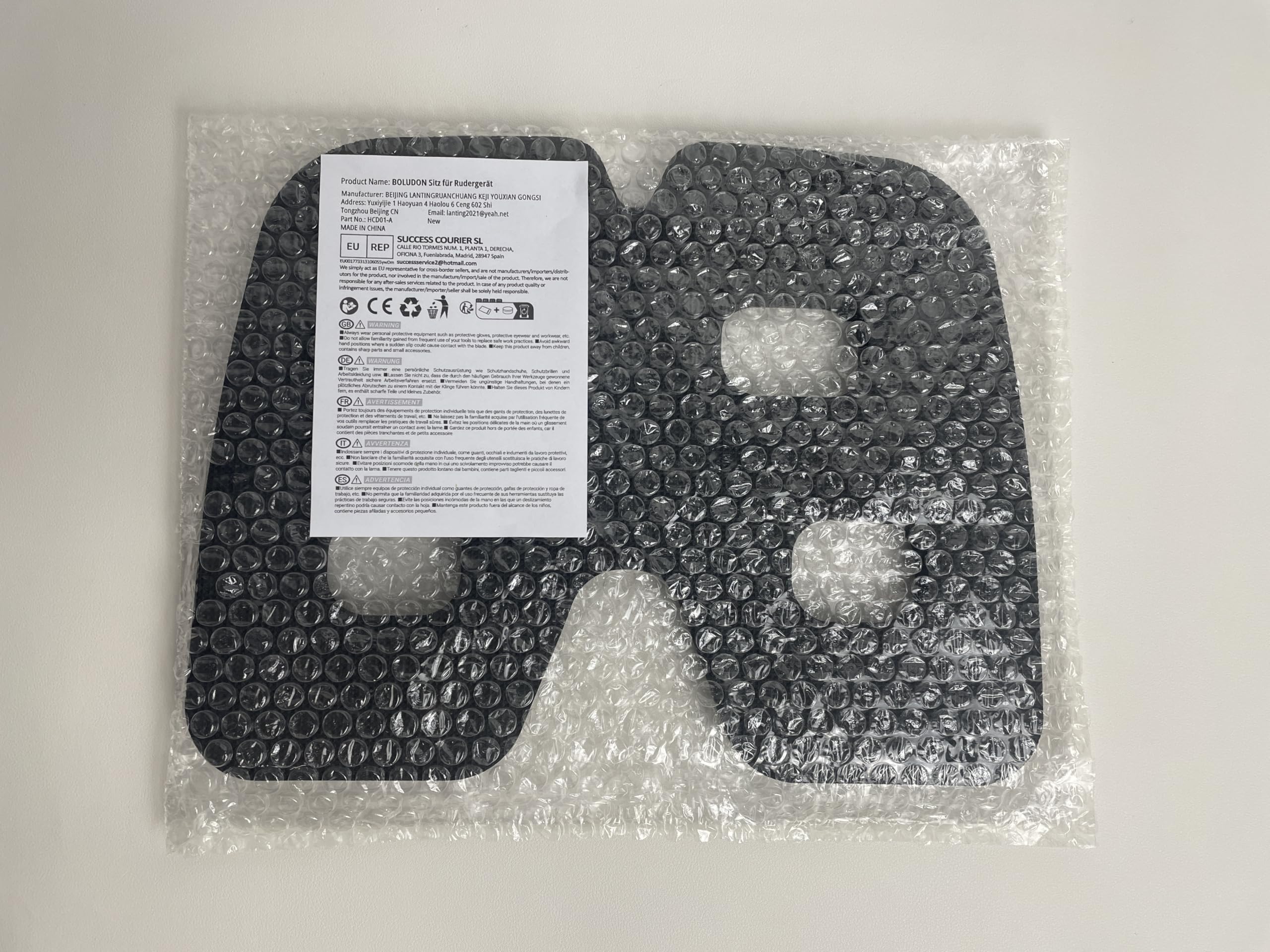 BOLUDON Rowing Machine Seat Cushion for Concept2