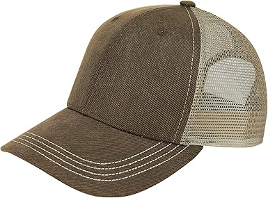 Waxed canvas trucker hat Clearance