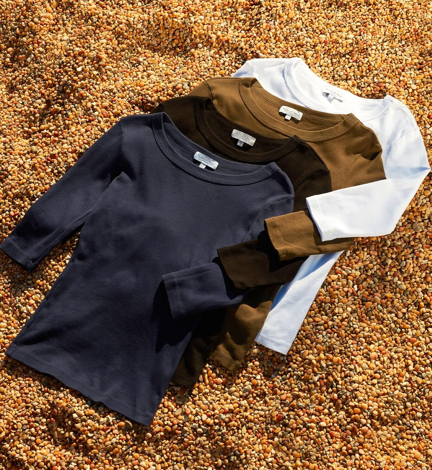 Michael Stars Women's Dot Three-Quarter Sleeve Tee Shirt - Image 8