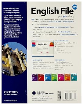 Oxford English File Pre Intermediate Workbook Without Key