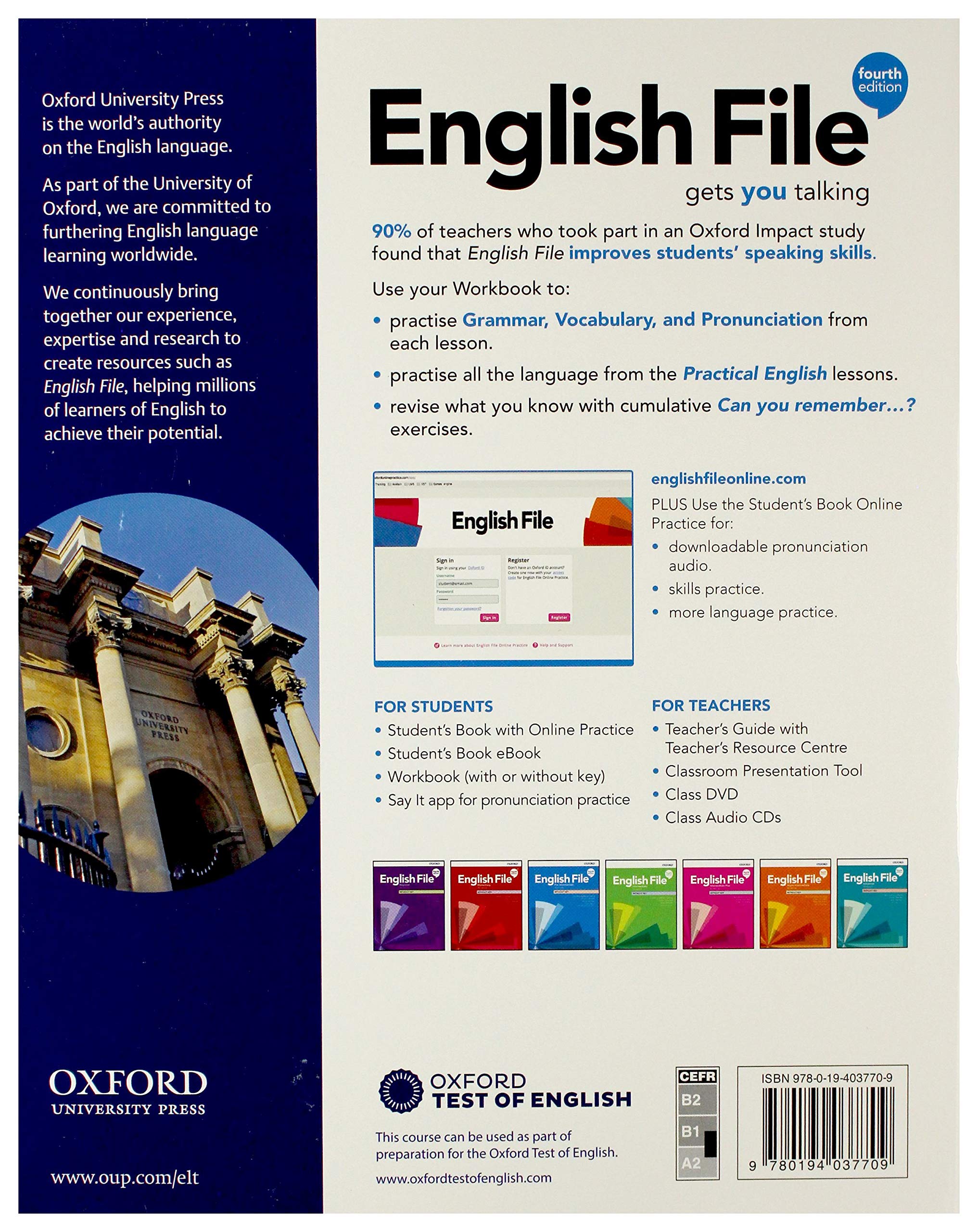 English File: Pre-Intermediate: Workbook Without Key