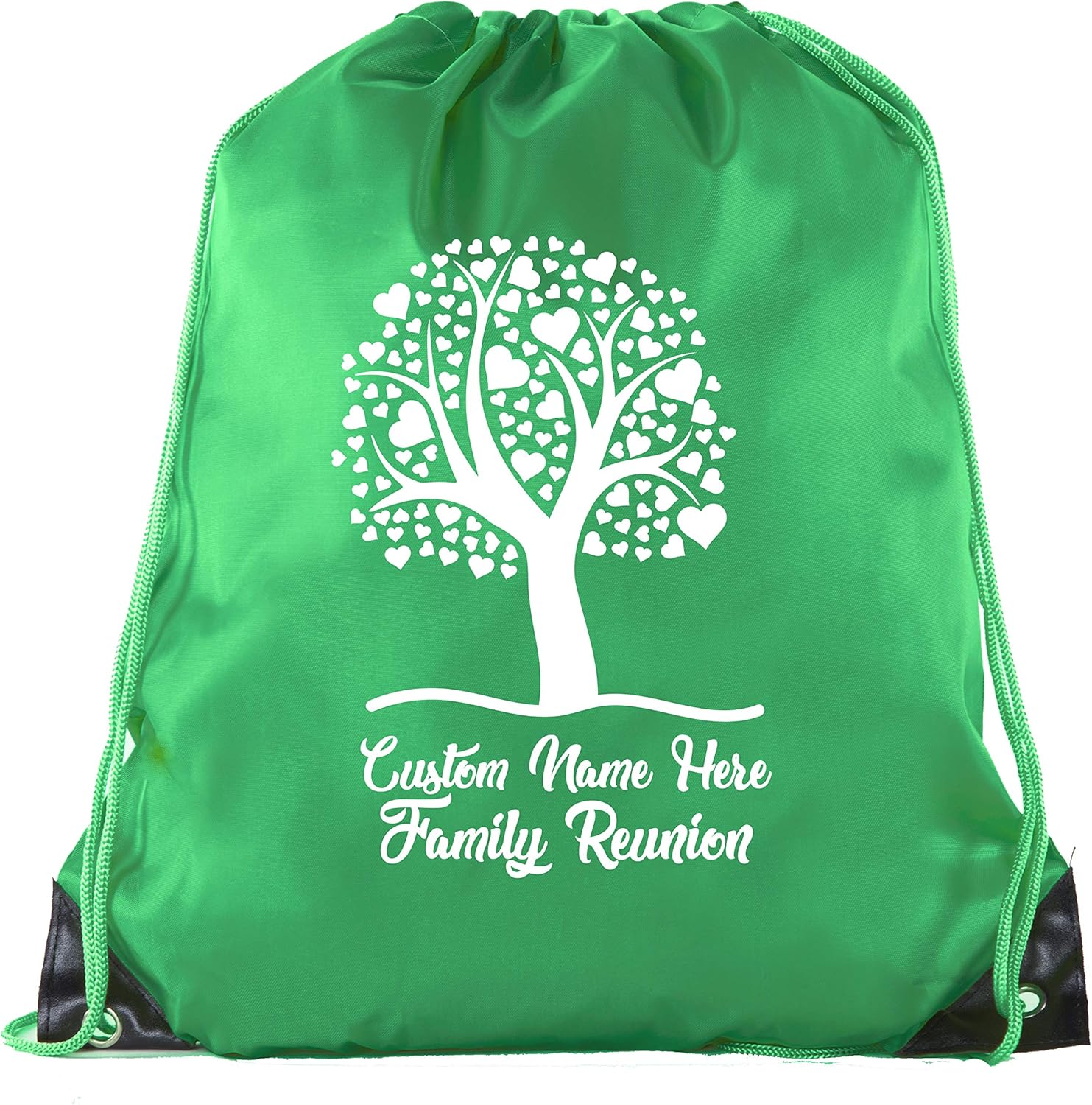 Heart Tree with custom and date- Family Reunion Party Favor Bags