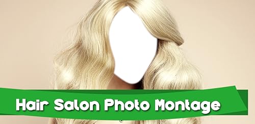 Salão de cabeleireiro Montagem de fotos