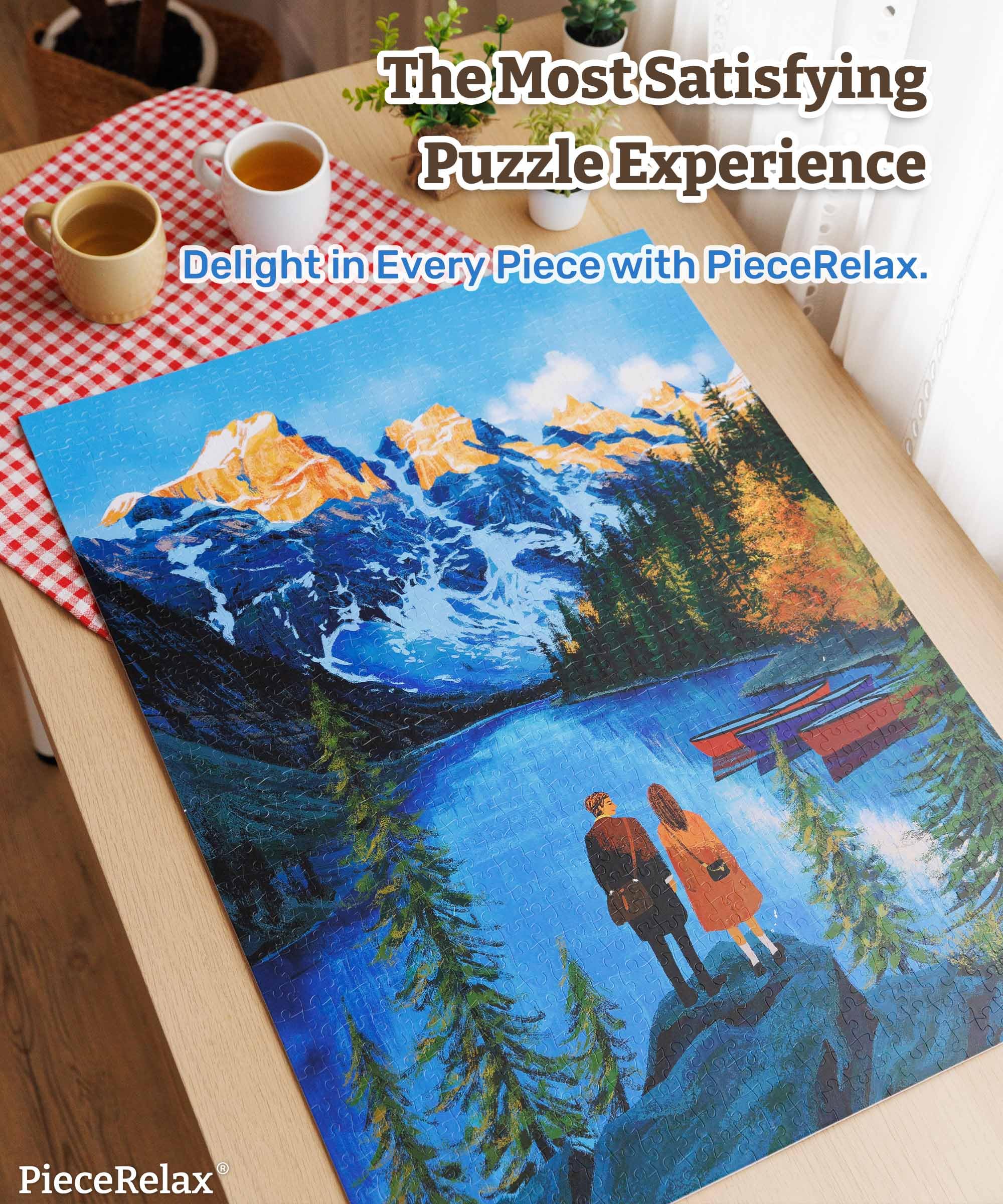 PieceRelax PieceClicks Puzzle 1000 Pièces Moraine Lake Promise