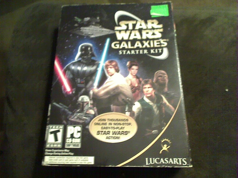 STARWARS GALAXIES STARTER KIT  古いPCゲーム STARWARS GALAXIES STARTER KIT 古いPCゲーム
