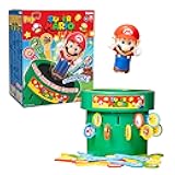 Pop Up Super Mario Board Game - Family and Preschool Kids Games for Family Game Night - Kids Activities and Super Mario Toys - Girls and Boys Games - 2-4 Players - Ages 4 Years and Up