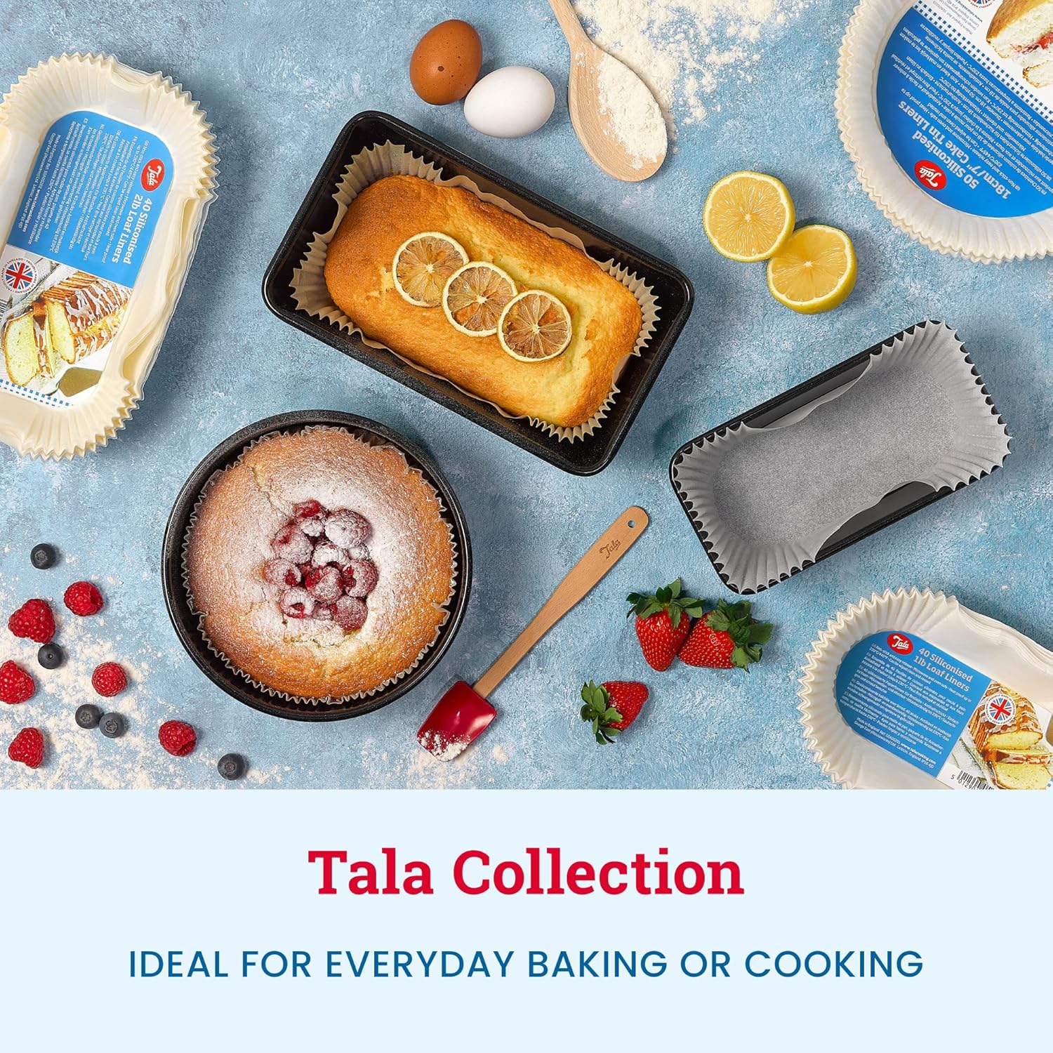 Tala 3 Tier Cake Cooling Rack Non Stick, Black