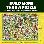 QUOKKA Puzzles 1000 Pieces Adult – 223 Hidden Secrets, Engaging Audio Story, Snap-Tight Thick Pieces – Collect All Four Adult Puzzles in Series to Build One Epic Mystery Realm (Twigtail Kingdom)