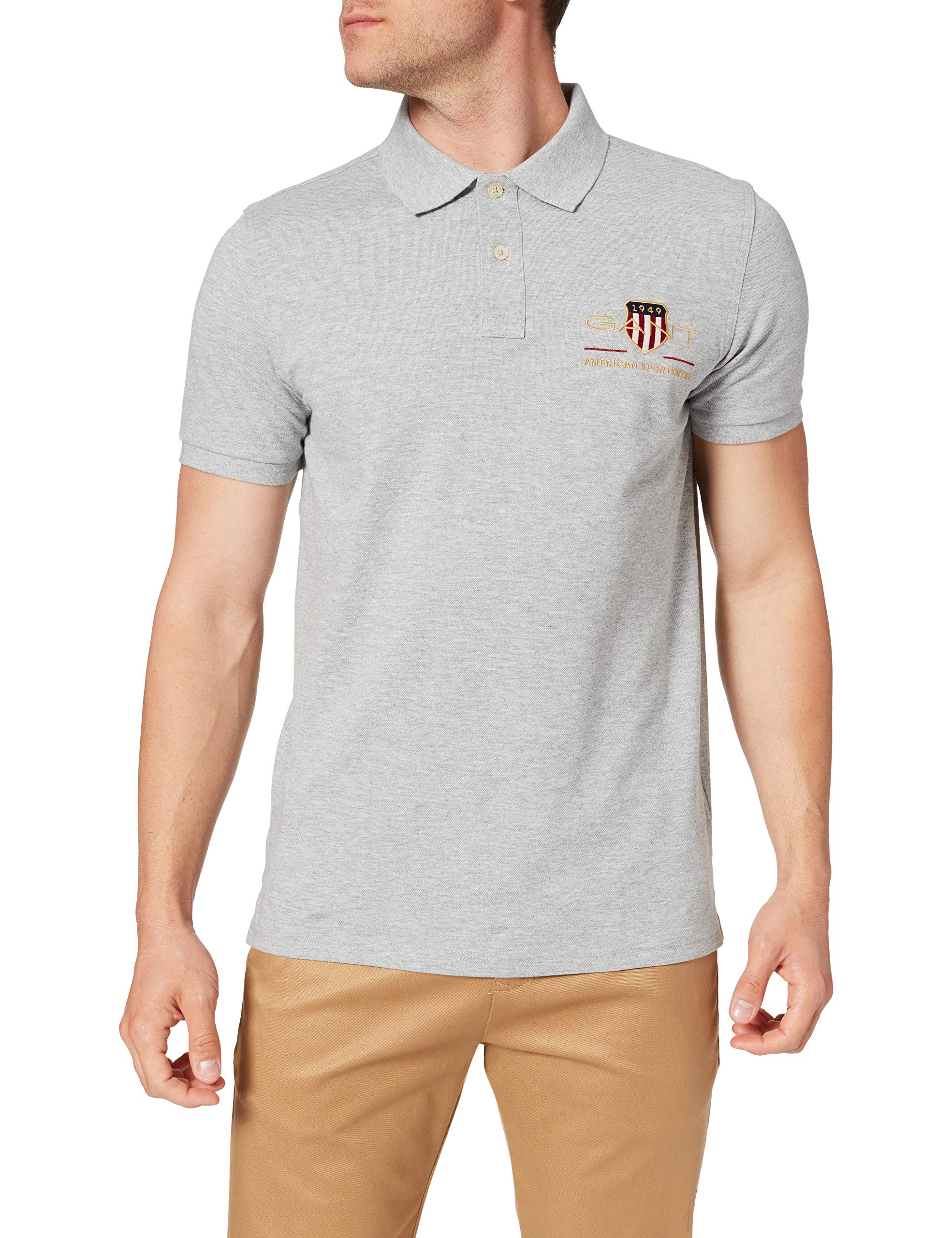 GANTMen's Archive Shield Pique Polo Shirt