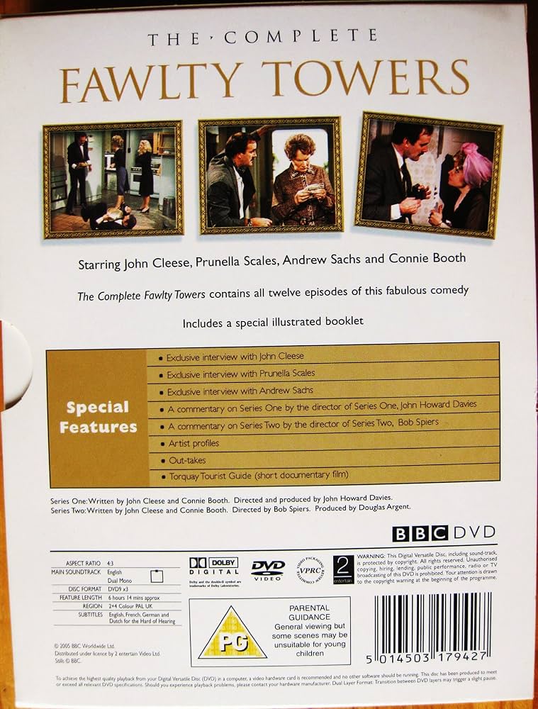 (未使用･未開封品)　Fawlty Towers Complete Collection Remastered Collection [Import anglais] og8985z Amazon.co.jp: Fawlty Towers Complete Collection Remastered