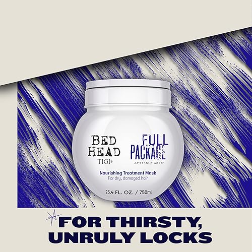 Miniatura 2 de TIGI Bed Head Artistic Edit Paquete completo Mascarilla de tratamiento nutritivo para cabello seco y dañado con queratina y manteca de karité, 26.36