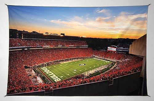 Fotografía de toros de la UGA de Georgia de Sanford, con impresión de tapiz