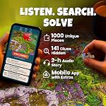 QUOKKA Puzzles 1000 pièces adultes — Ville d'Emeraude — Puzzles adultes avec des tâches secrètes & Histoire audio de Fairy Tale pour la détente profonde pour les amateurs de défi Puzzle
