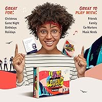 Vista 9 de Lyric Legend 90's R&B Music Trivia - Colección de juegos de trivia de música ampliable con acabado de varias cubiertas para fiesta de letras