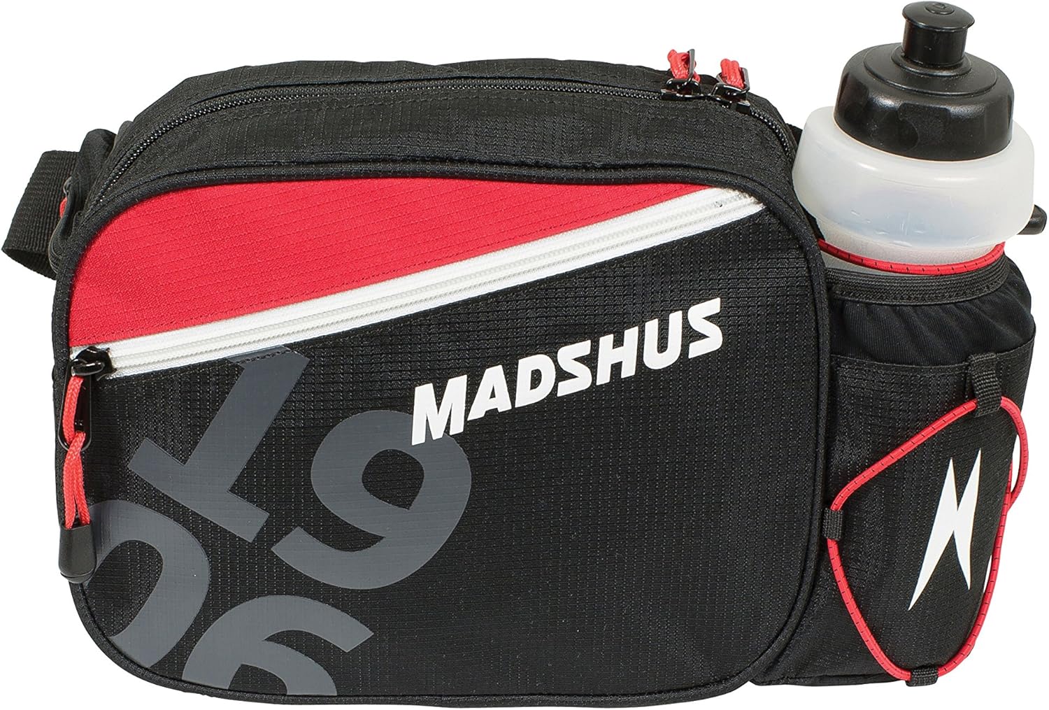 Madshus Gürteltasche Waist Belt Bag, Black, 30 x 20 x 8 cm, 0.75 Liter