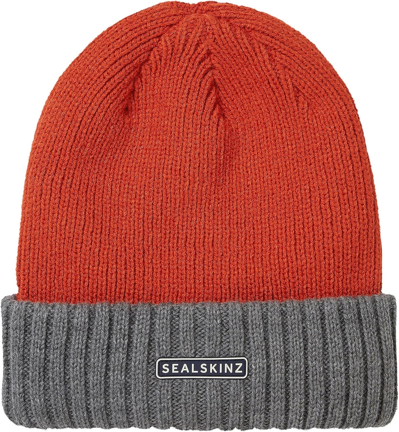 SEALSKINZ Unisex Bacton Waterproof Cold Weather Roll Cuff Beanie