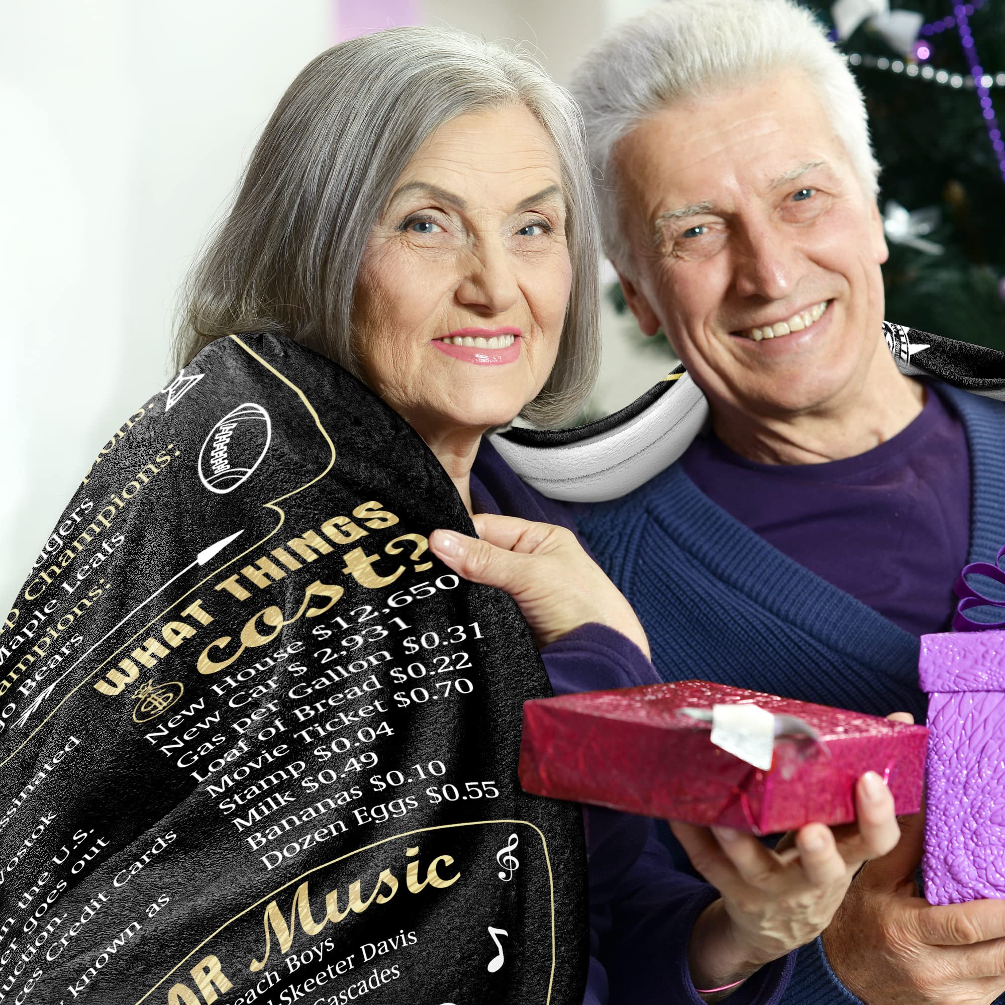 62. Geburtstagsdecke – Personalisiertes Geschenk Für Frauen & Männer