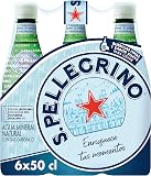 S. Pellegrino Natural Mineral Water with Gas 4 Packs of 6 x 50cl, 24 Bottles - 3
