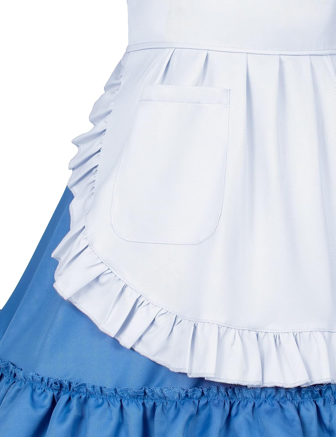 TOKYO REVENGERS Adjustable Retro Ruffle Maid Costume Apron Pockets With French headdress Socks set - Image 7