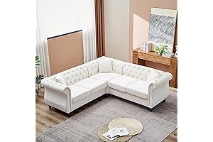 L-Shaped Chesterfield Sectional Sofa: The Epitome of Comfort and Opulence