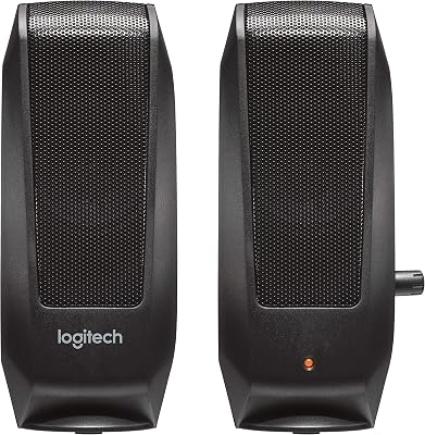 Altavoces estéreo Logitech S120 2.0, negro