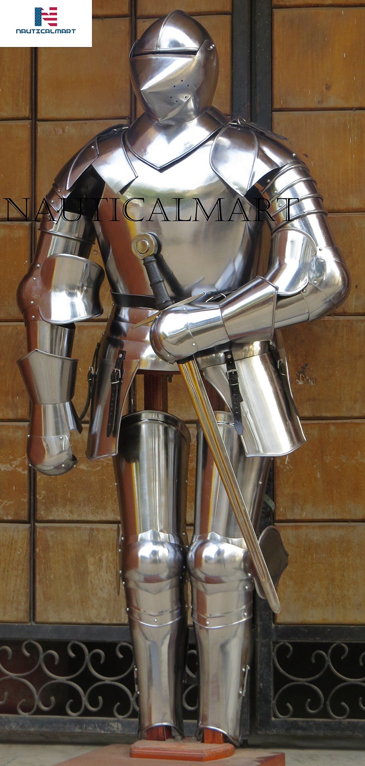 NauticalMart The Great Knight Suit of Armor 15th Century - Custom Armour Completely Wearable