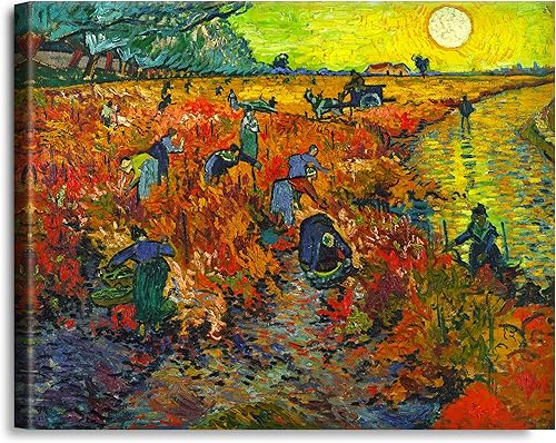 Miniatura 245 de A&T ARTWORK The Starry Night de Vincent Van Gogh. Tamaño del marco: 36 x 30 pulgadas, tamaño de la imagen: 30 x 24 pulgadas, reproducciones clásicas