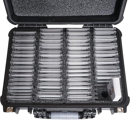 Miniatura 8 de Case Club Funda de transporte para tarjetas graduadas 166 para PSA BGS FGS y SGC, se adapta a Monstruos comerciales, MTG, béisbol, baloncesto,