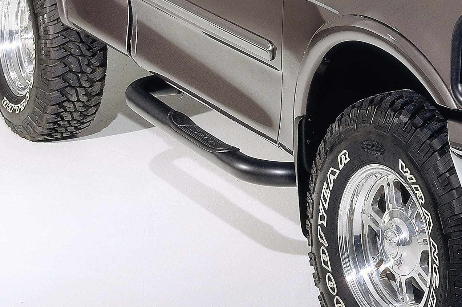 Dee Zee DZ372239 4" Oval UltraBlack Nerf Bars