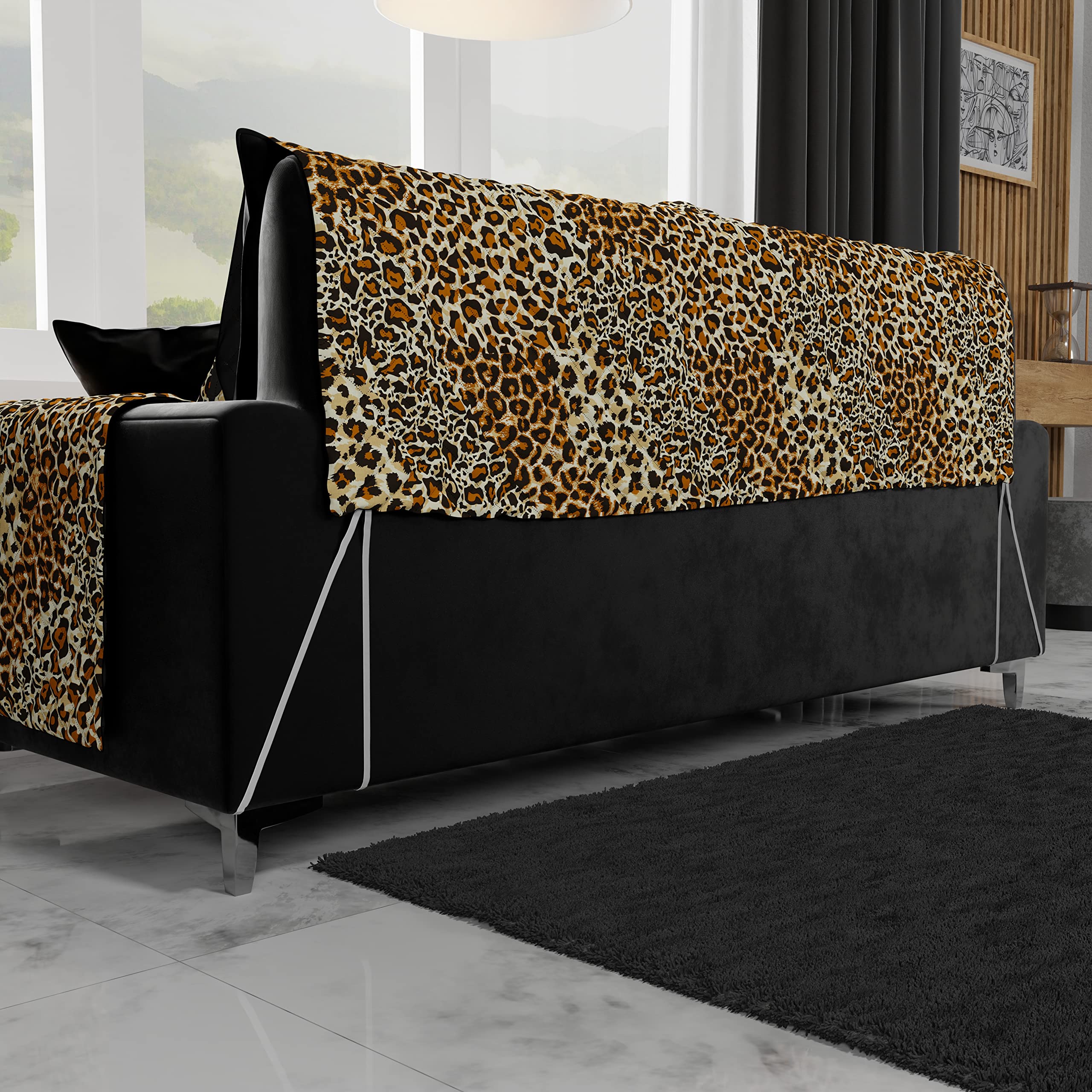 PETTI Artigiani Italiani, Armchair Cover, Sofa Cover, Double Face Armchair Cover, Anti-stain Armchair Cover, Animalier 04 - Image 4