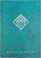 Bíblia de estudo Thomas Nelson, NVI, capa dura verde, Leitura Perfeita | Bíblia com mais de 50 mil recursos