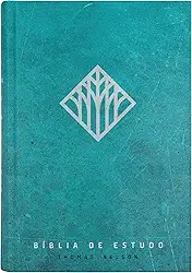 Bíblia de estudo Thomas Nelson, NVI, capa dura verde, Leitura Perfeita | Bíblia com mais de 50 mil recursos