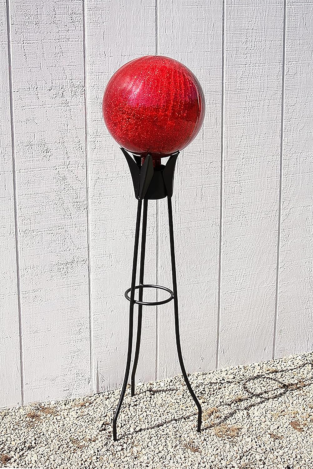 Achla Designs Gazing Globe Ball Stand, Spiked, 34-Inch