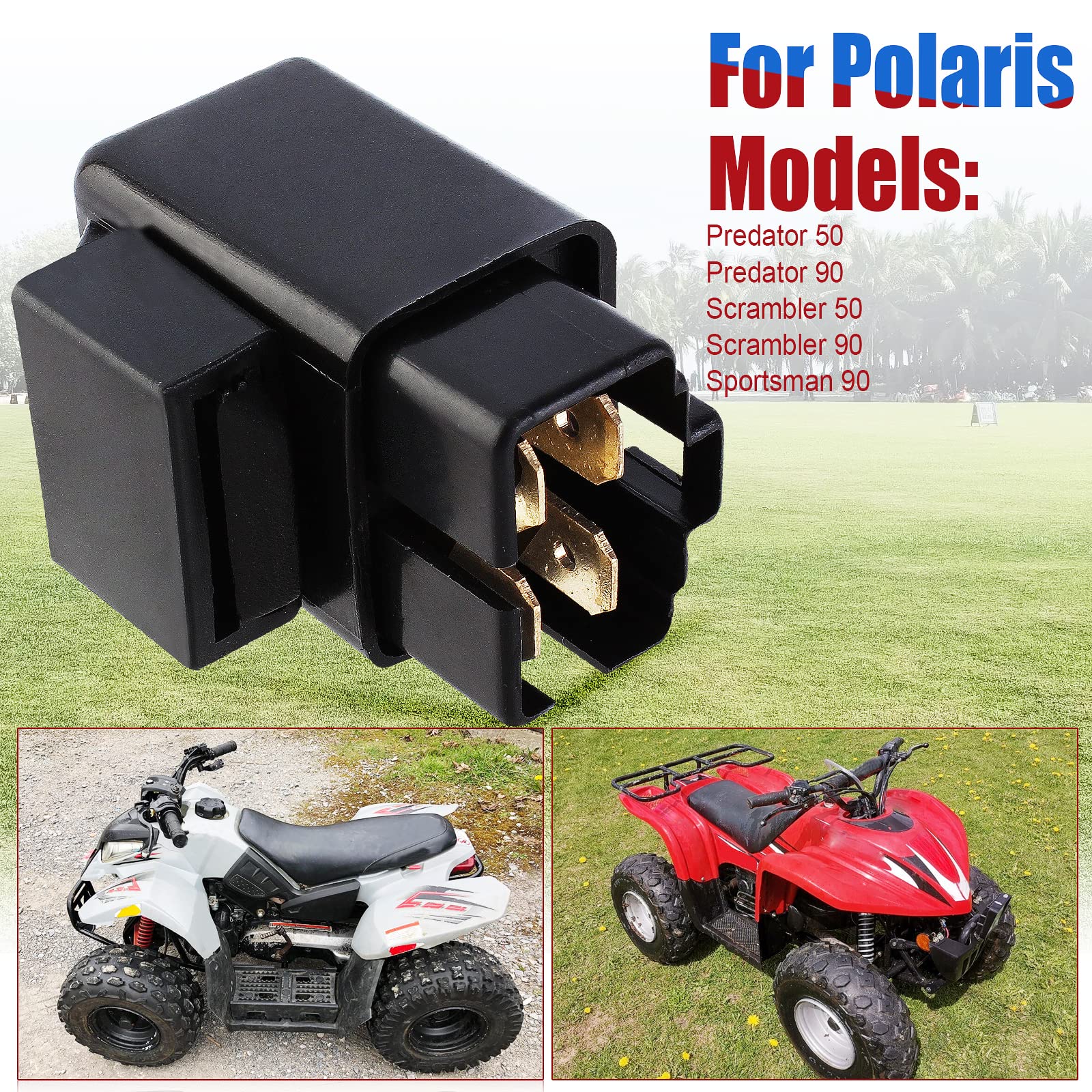 Trombon Yamaha Solenoide De Relé De Arranque For YAMAHA TIMBERWOLF 250