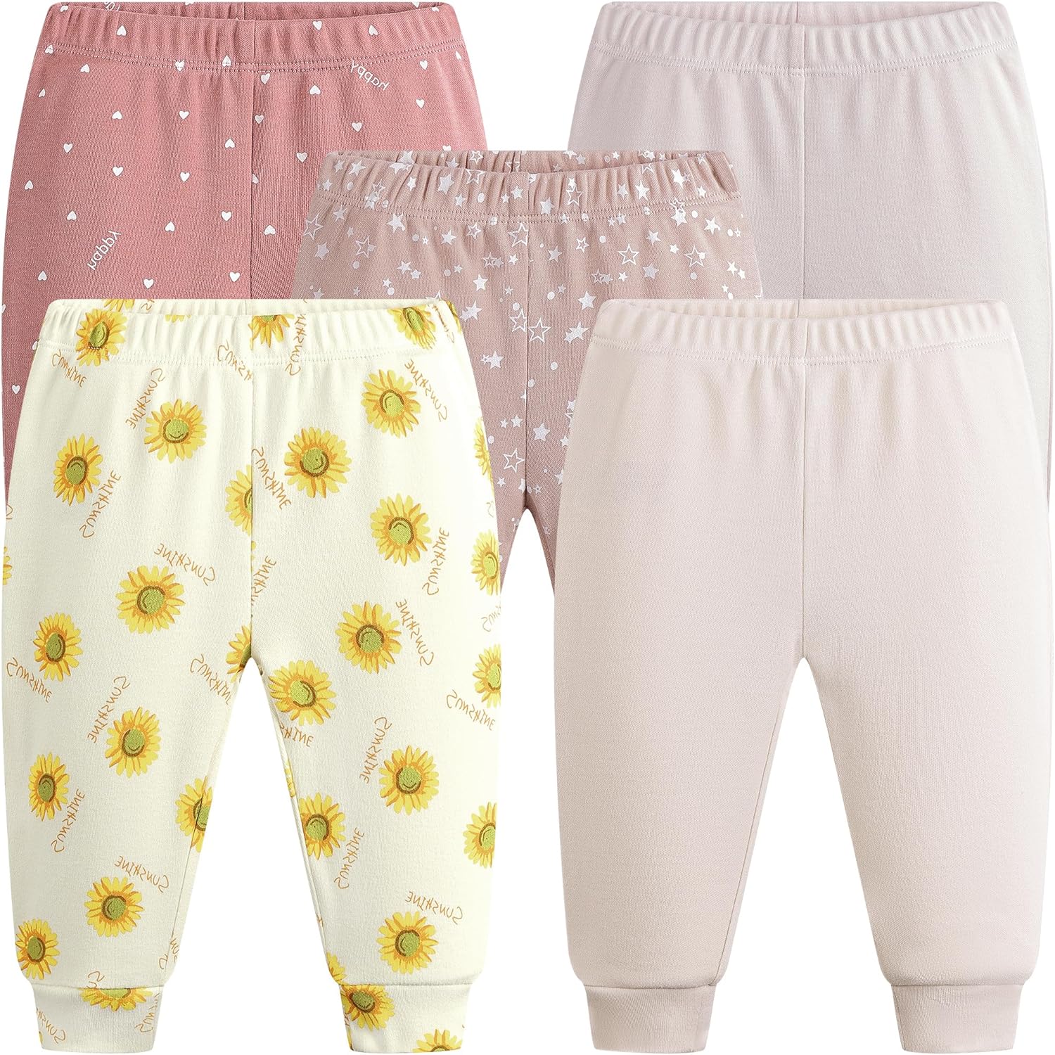 Baby Newborn Layette 10-Piece Sets Cotton Bodysuits Pants Sets for Baby Boys Girls Toddler Unisex Baby Gift Set - Image 3