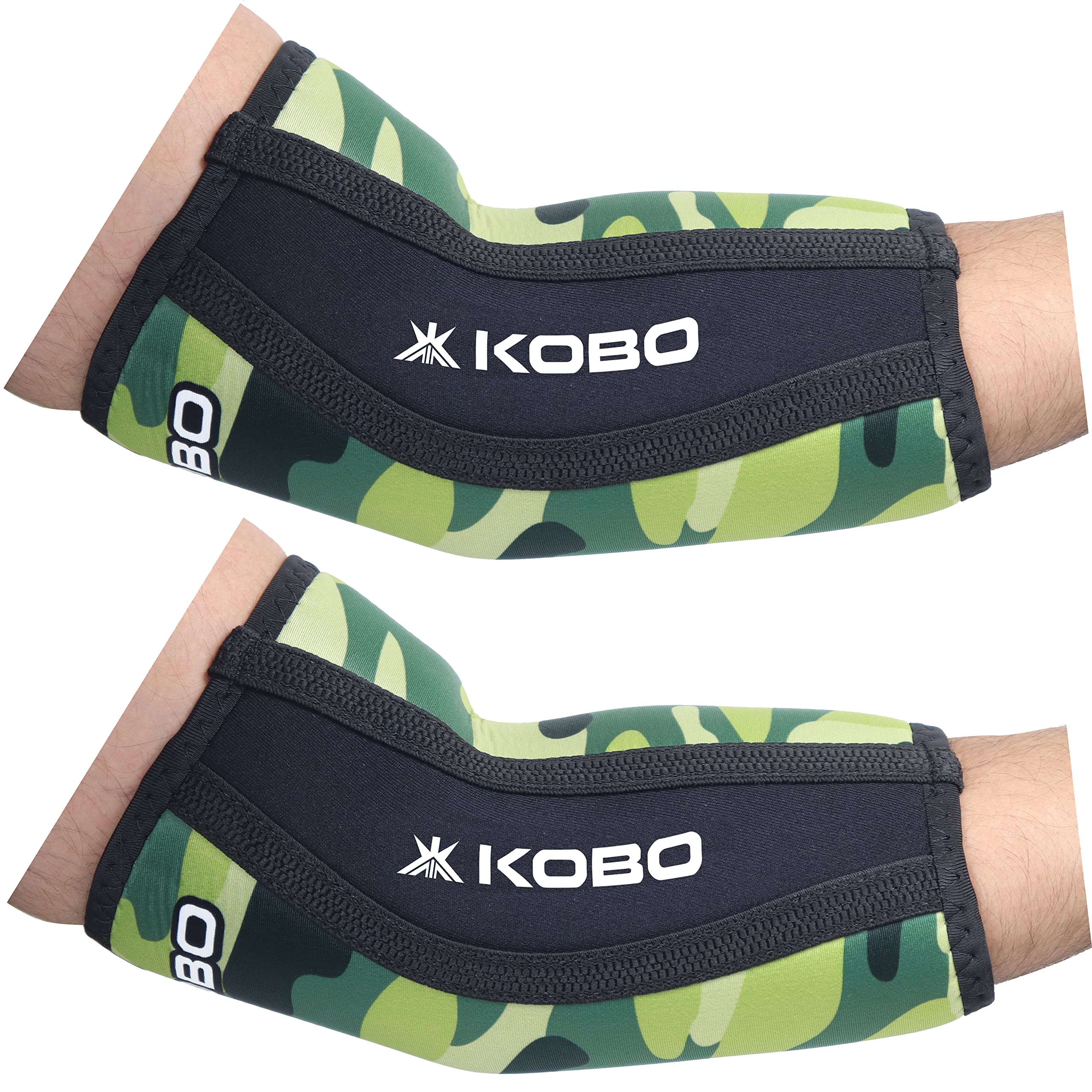 Kobo Power Weight Lifting Elbow Sleeves/Elbow Wraps Bandages 3 mm Neoprene (Imported) (Pair) (B0BZQ2ZKRM) Amazon Price History, Amazon Price Tracker