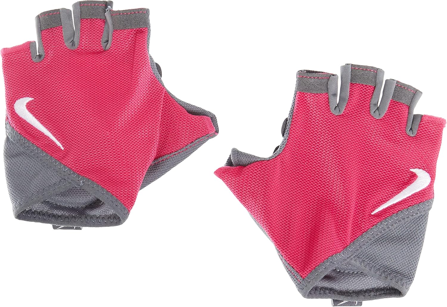 NIKE WOMEN'S GYM ESSENTIAL FITNESS GLOVES M RUSH PINK/ANTHRACITE/WHITE