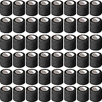 Vista 23 de Treela Paquete de 48 Vendajes Envolventes Autoadhesivos a Granel, 2 Pulgadas x 5 Yardas Vendaje Cohesivo Autoadherente Cinta Atlética Elástica Cinta