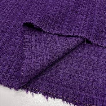 Classic Cotton Tweed Fabric, Moda Fabric for Jacket Dress Skirt-Fashion Coat-Dress Skirt Tweed Fabric1.64 Yards or 57-inch Width