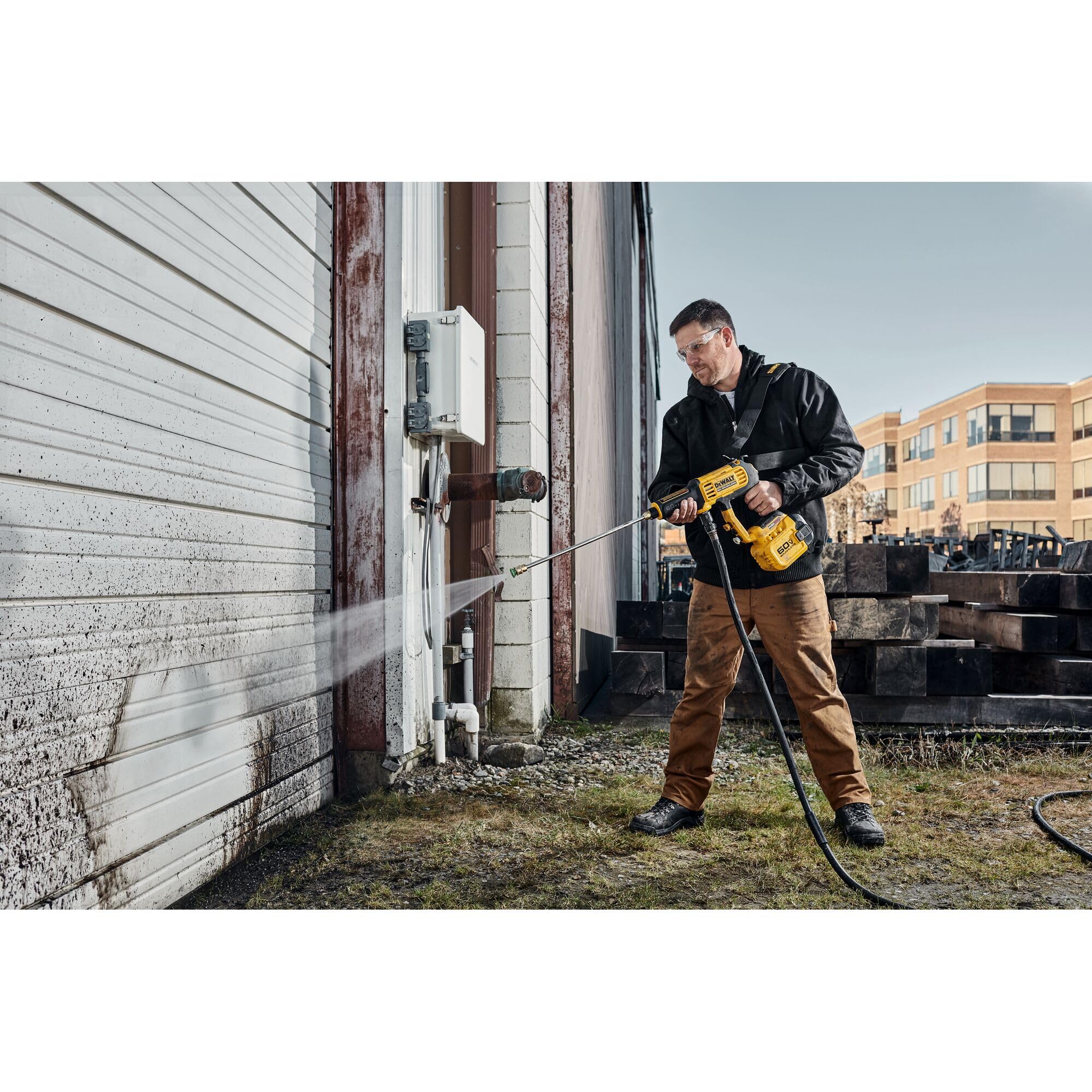 DEWALT Lavadora de Pressão à Bateria 60V Max, 1000 PSI, Não