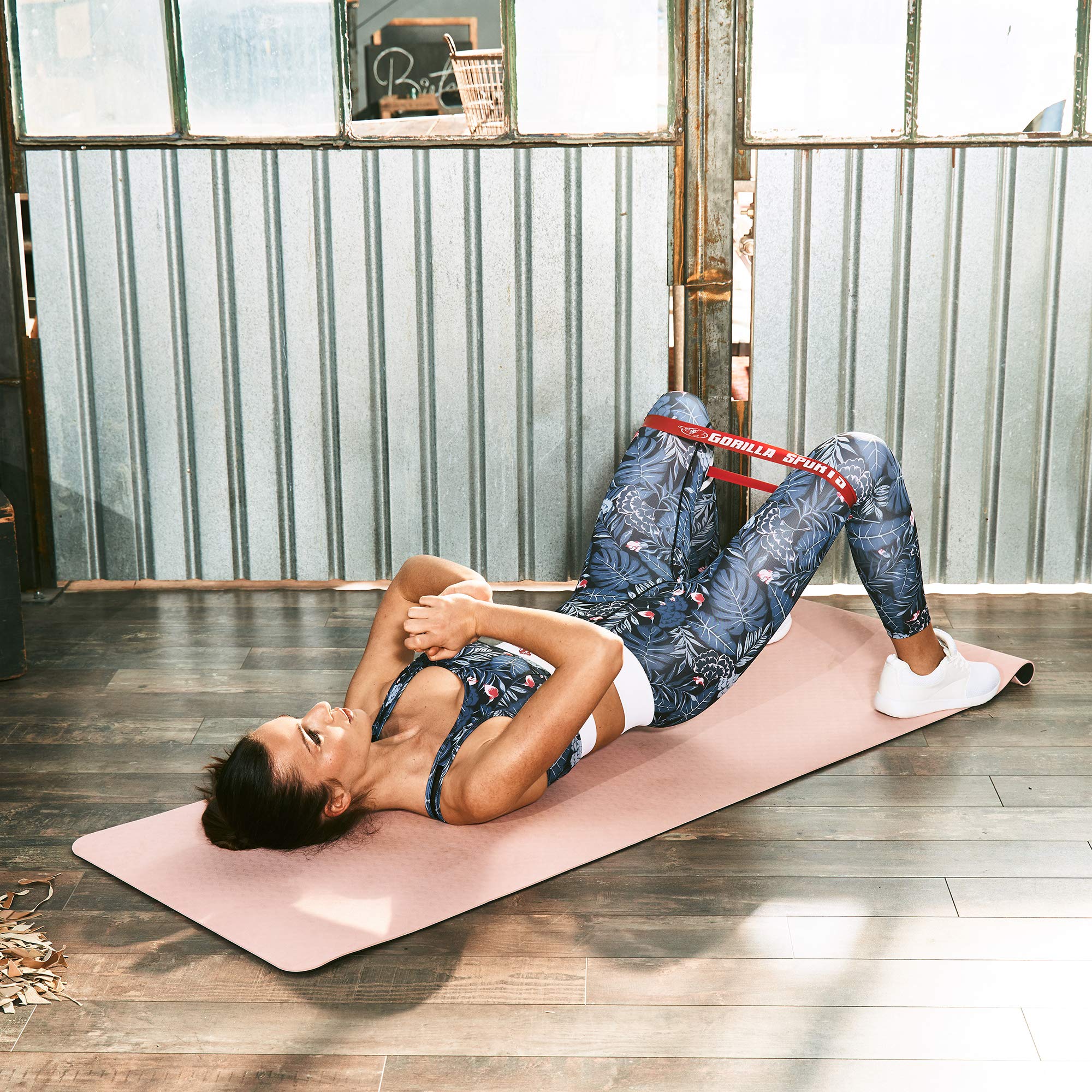 Tappetino Yoga TPE Ecologico 180x61cm - Doppio Strato Antiscivolo Con Custodia - Foto 4