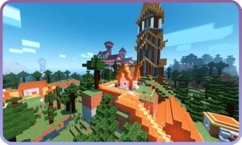 Fantasy Kingdom Map for Mine Craft