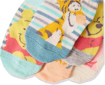 Winnie the Pooh unisex-baby Disney 5 Pack Shorty Socks