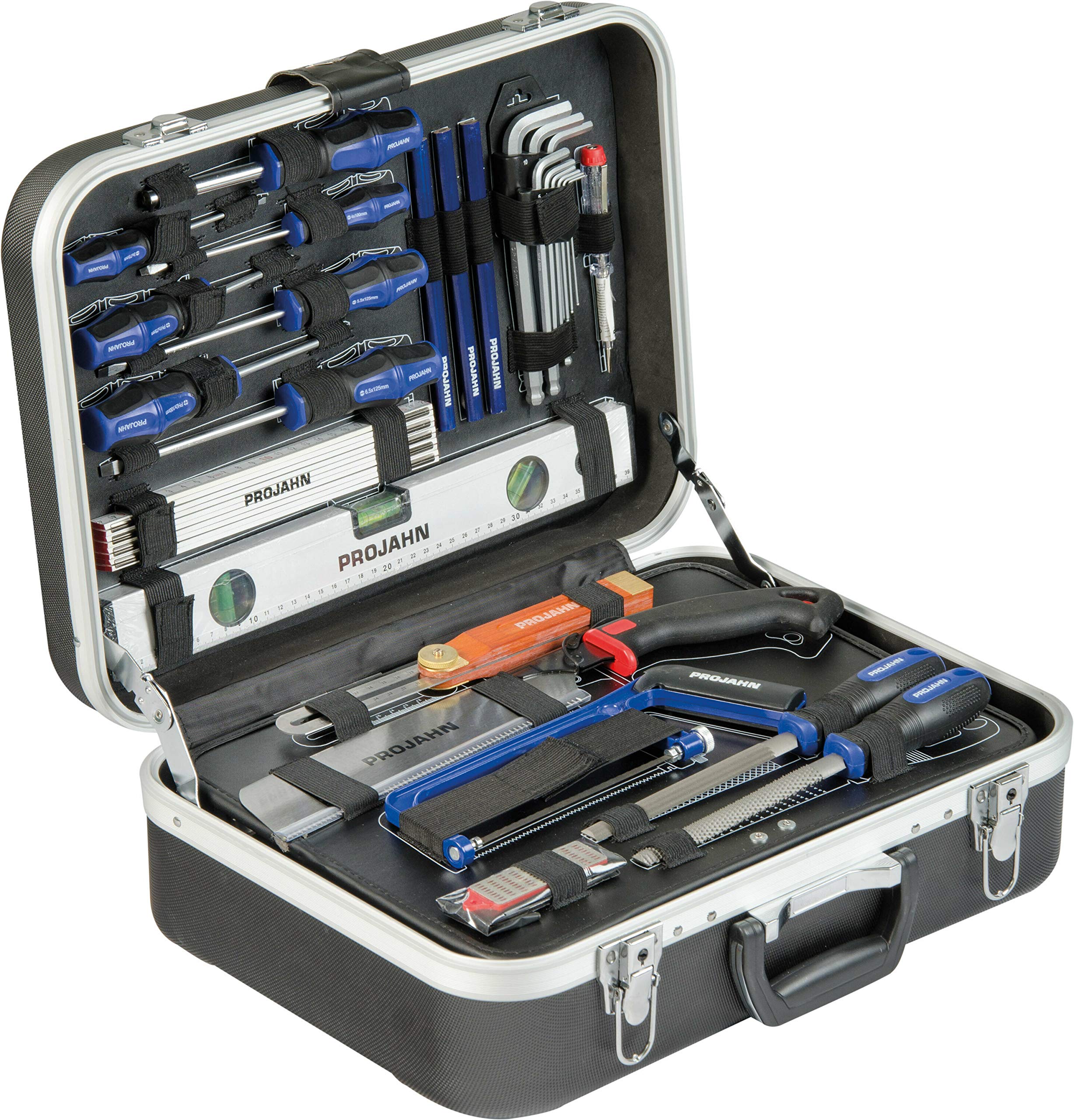 Projahn 8684 Boite à outils de menuisier 92 pièces
