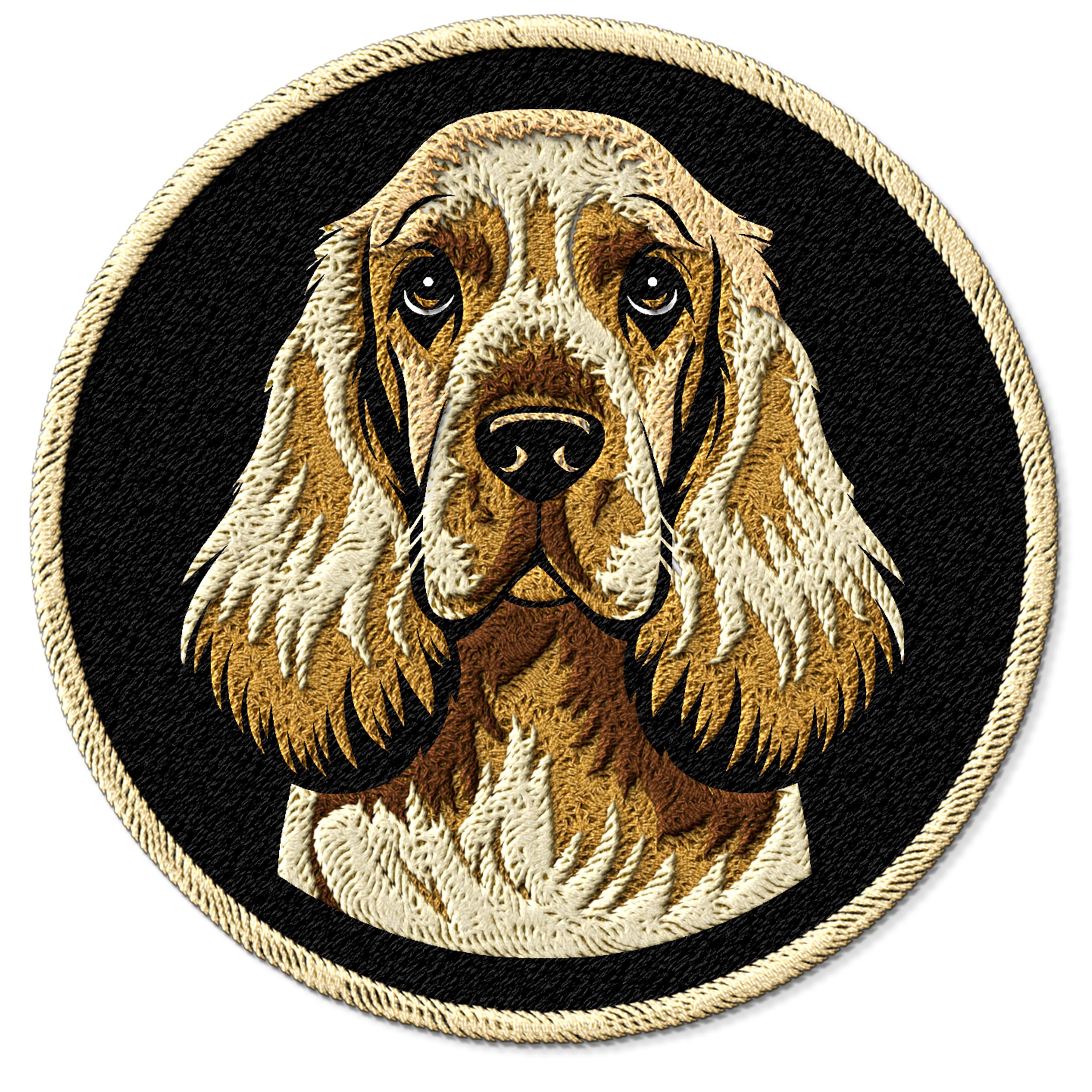 Amazon.com: Cocker Spaniel Patch for Clothes Floppy-Ear Gundog