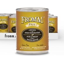 Fromm Chicken & Sweet Potato Pate Dog Food - Premium Wet Dog Food - Chicken Recipe - Case of 12 Cans