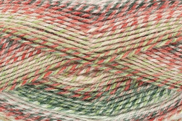 King Cole Acorn Aran Knitting Wool 100g (4955 Hollie Berries)