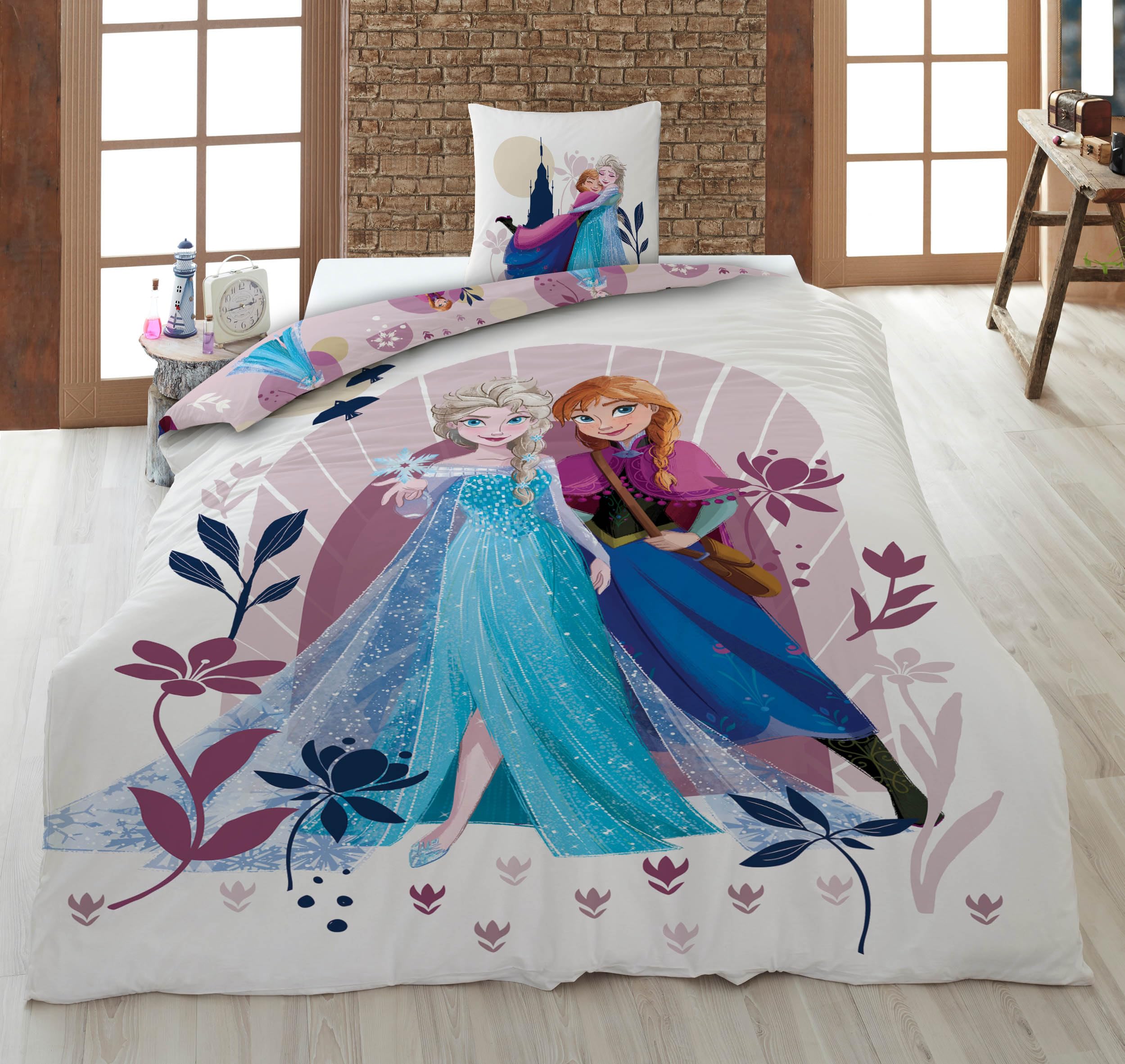 Disney Frozen Olaf de Sneeuwman dekbedovertrek - Eenpersoons dekbed - 140x200 cm